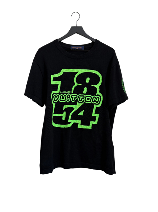Louis Vuitton 1854 Knit SS T-Shirt Black/Green