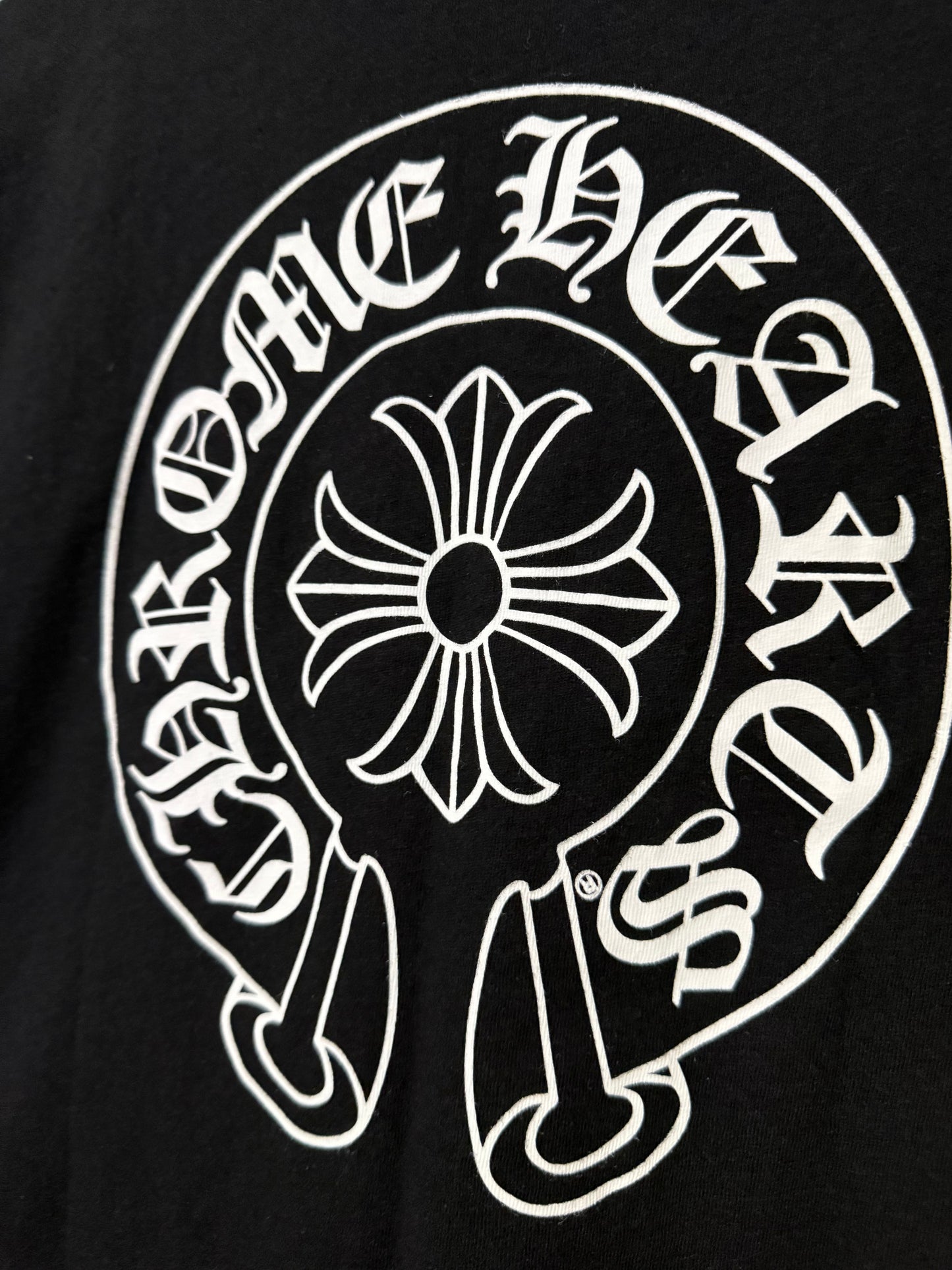 Chrome Hearts Roller Skates Horseshoe SS T-Shirt Black