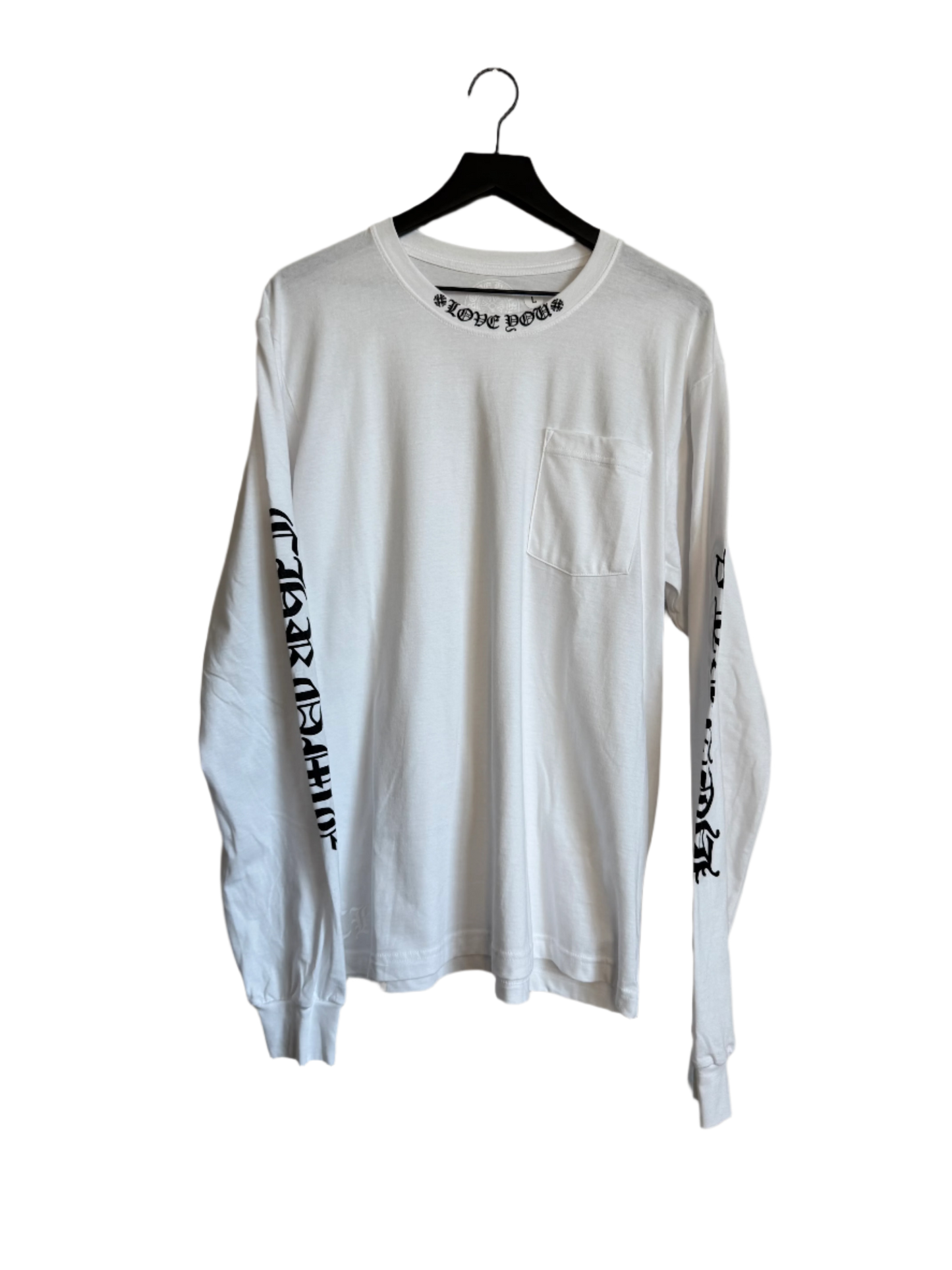 Chrome Hearts Love You LS T-Shirt White