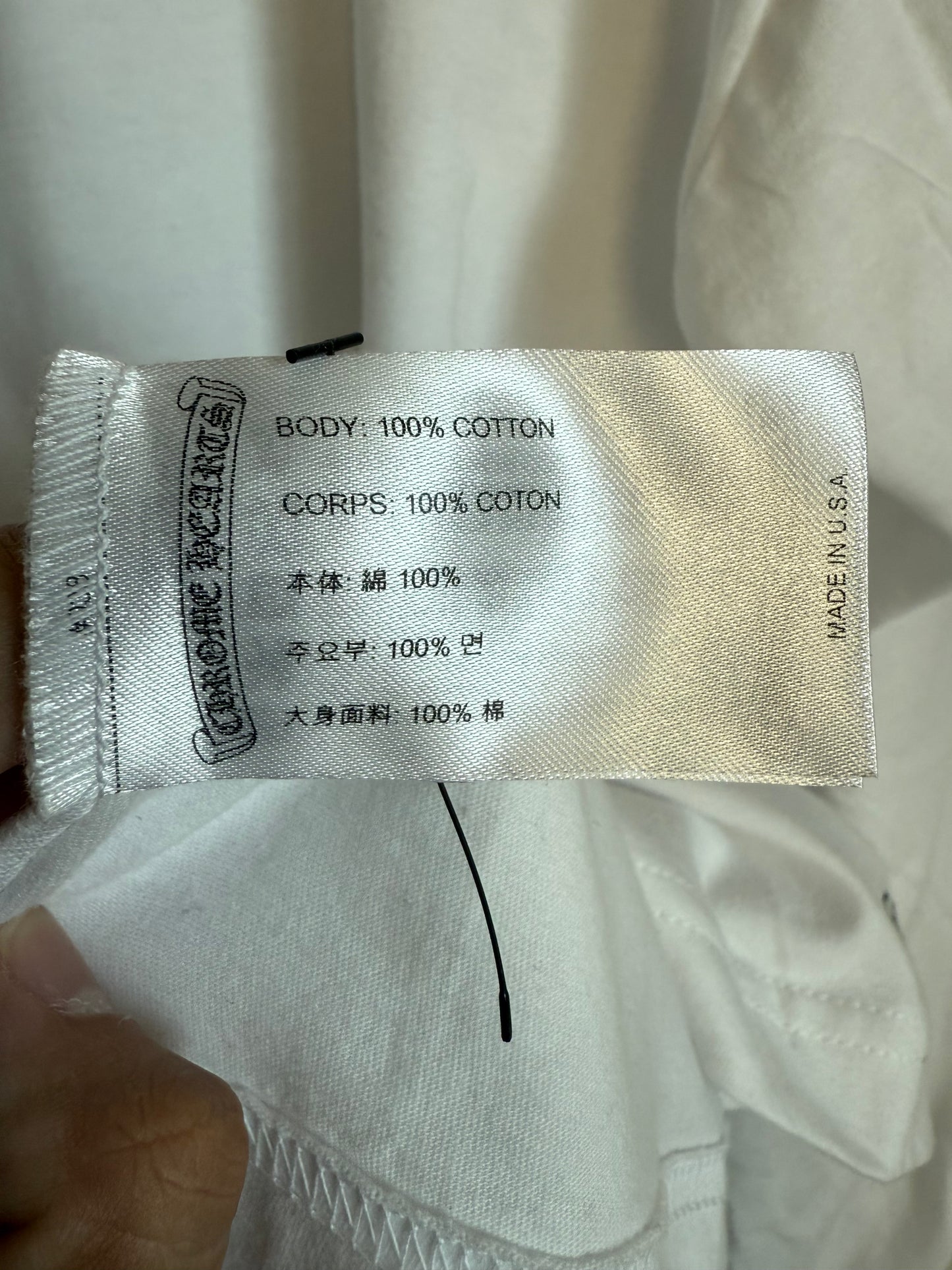 Chrome Hearts Love You LS T-Shirt White