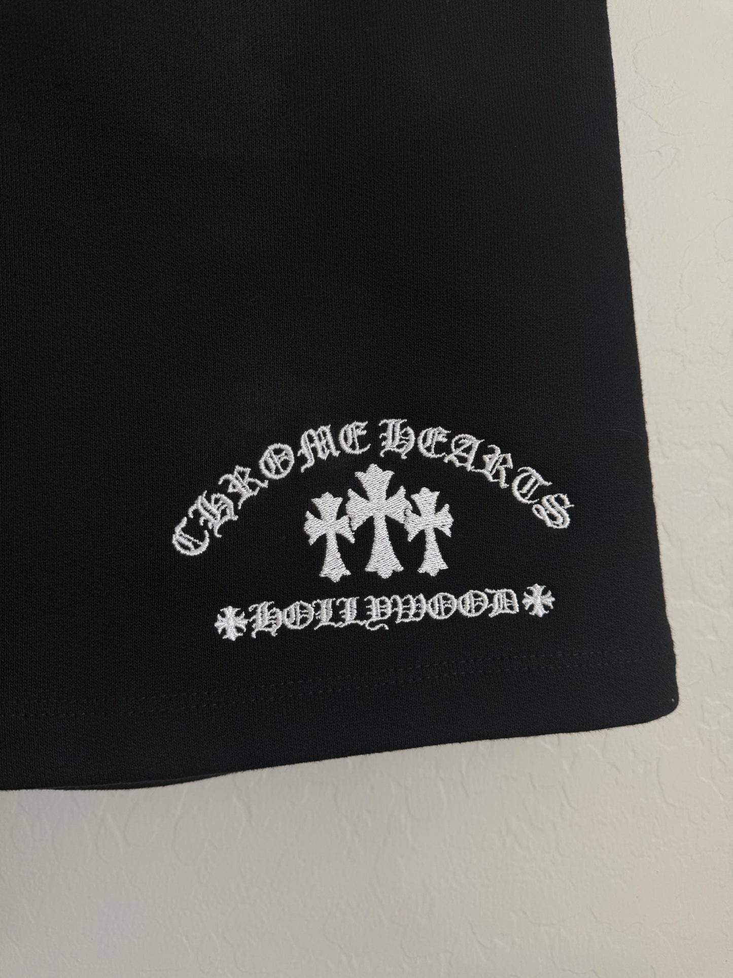 Chrome Hearts Sailin On Triple Cross Shorts Black