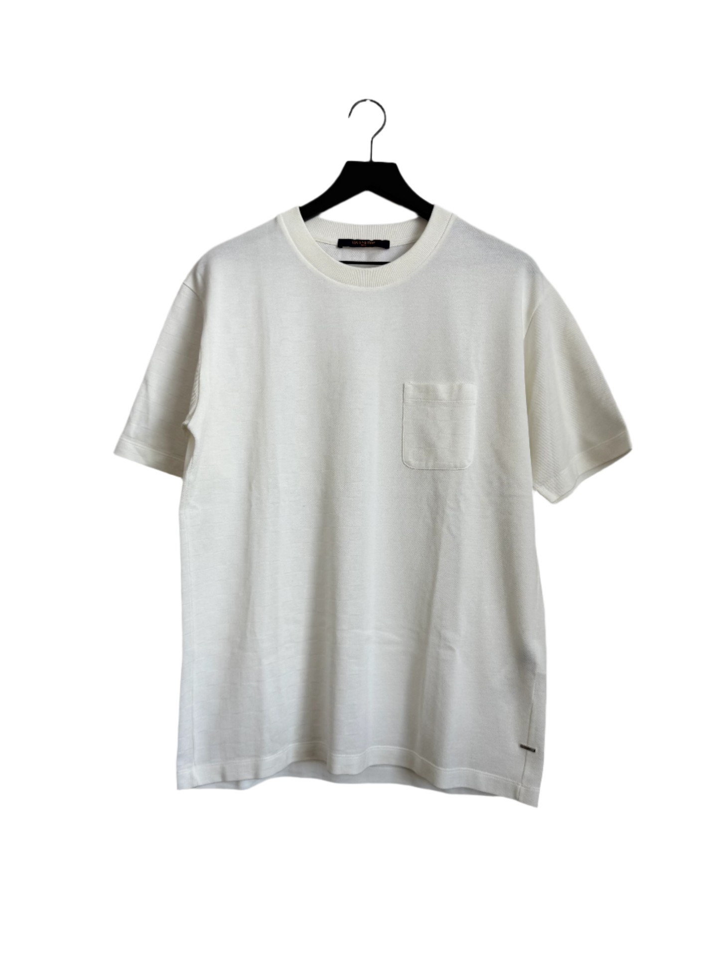 Louis Vuitton Half Damier Knit SS T-Shirt White